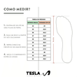 TABELA MEDIDAS TESLA